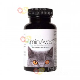 AminAvast Kidney Support Supplement 300mg For Cats and Dogs 60 Capsules 胺腎 腎臟保健品 300mg 貓狗適用60粒膠囊 最佳使用日期 2027-12