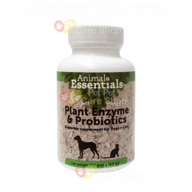 Animal Essentials Plant Enzymes & Probiotics Supports Digestion and Nutrient Absorption Power For Cats and Dogs 100g 植物消化酵素及益生菌及不含乳糖 貓狗適用 100g 粉裝 [美國直送 | 平行進口]