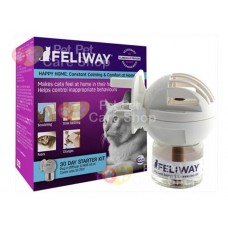 Feliway Classic  Starter kit Diffuser + Refill Kit 48ml 費洛蒙 貓貓 香薰 電子插坐(三腳插坐) 及 電子式 貓貓 香薰補充裝 48ml [歐美製造 | 平行進口]