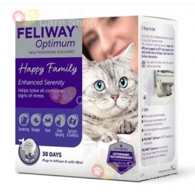 Feliway Optimum Starter kit diffuser & 48 ml refill 費洛蒙 貓貓 香薰 電子插坐(三腳插坐) 及 電子式 貓貓 香薰補充裝48ml Feliway Optimum Starter kit diffuser & 48 ml refill 費洛蒙 貓貓 香薰 電子插坐(三腳插坐) 及 電子式 貓貓 香薰補充裝48ml