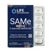 Life Extension SAMe 400mg 30 tablets 肝臟補充品 400mg 30粒裝 [美國直送 | 平行進口]