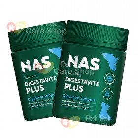 Natural Animal Solutions NAS DigestaVite Plus For Cats and Dogs 100g Powder 寵物整腸護肝粉48種活性成分貓狗適用 100g粉裝 [澳國直送 | 平行進口]