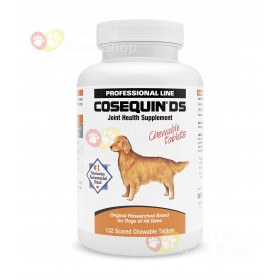 Nutramax Cosequin DS For Dogs 132 Chewable Tablets 狗狗關節補給品 132粒咀嚼片裝 [美國直送 | 平行進口] 