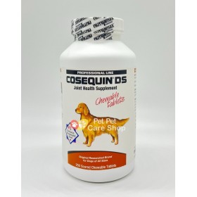 Nutramax Cosequin DS For Dogs 250 Chewable Tablets 狗狗關節補給品 250粒咀嚼片裝 [美國直送 | 平行進口] 