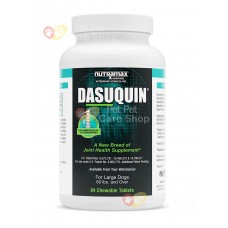 Nutramax Dasuquin For Large Dogs Over 60 lbs 84 Chewable Tablets 狗狗關節補給品 60 lbs 以上 大型狗84粒咀嚼片裝 [美國直送 | 平行進口]