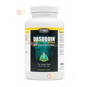 Nutramax Dasuquin with MSM For Large Dogs Over 60 lbs 84 Chewable Tablets 狗狗關節補給品 + MSM 60 lbs 以上 大型狗84粒咀嚼片裝 [美國直送 | 平行進口]