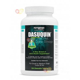 Nutramax Dasuquin For Small and Medium Dogs Under 60 lbs 150 Chewable Tablets 狗狗關節補給品 60 lbs 以下 中小型狗150粒咀嚼片裝 [美國直送 | 平行進口]