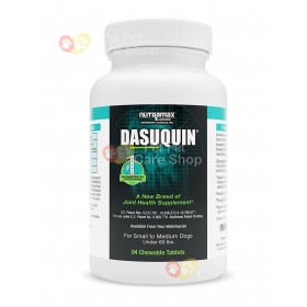 Nutramax Dasuquin For Small and Medium Dogs Under 60 lbs 84 Chewable Tablets 狗狗關節補給品 60 lbs 以下 中小型狗84粒咀嚼片裝 [美國直送 | 平行進口]