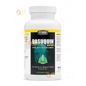 Nutramax Dasuquin with MSM For Small and Medium Dogs Under 60 lbs 84 Chewable Tablets 狗狗關節補給品 + MSN 60 lbs 以下 中小型狗84粒咀嚼片裝 [美國直送 | 平行進口]