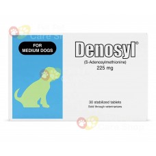 Nutramax Denosyl 225mg For Medium Dogs 13lbs to 34lbs 30 Tablets 中型狗肝臟補充品 13磅 至 34磅適用30粒裝 [美國直送 | 平行進口]