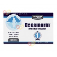 Nutramax Denamarin 90mg For Cats and Small Dogs up to 12lbs 30 Tablets 寵物肝臟補充品加強版  90mg 12磅或以下貓狗適用30粒裝 [美國直送 | 平行進口]