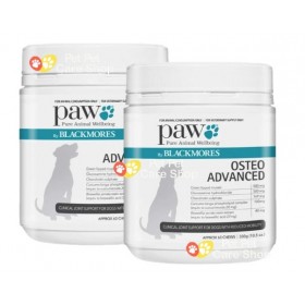 PAW By Blackmores OsteoAdvanced for Dogs 300g 狗狗 高級健康關節袋鼠肉咀嚼零食粒 300克 [澳洲 直送 | 平行進口]