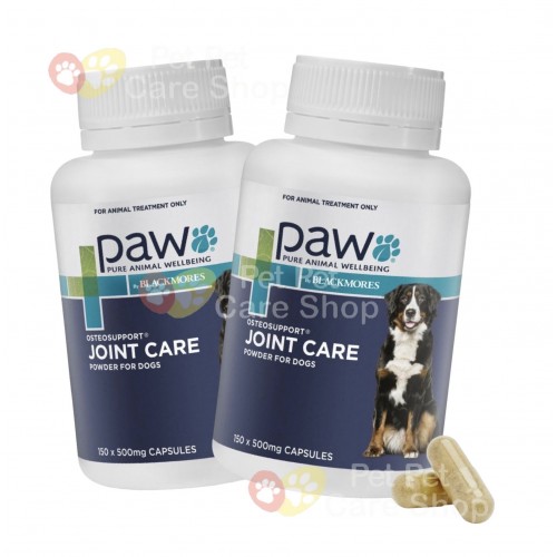 PAW By Blackmores Osteosupport Joint Care Powder Capsules for Dogs 150 Capsules 狗狗關節護理配方青口素 150粒膠囊 [澳洲 直送 | 平行進口] 