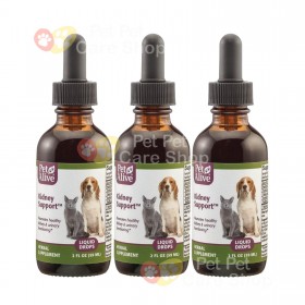 PetAlive Kidney Support For Cats and Dogs 59ml 天然草本腎臟機能強化草本液貓狗適用 59ml [美國直送 | 平行進口] 