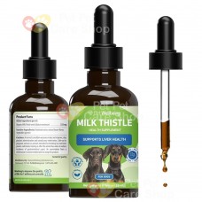 Pet Wellbeing Milk Thistle Supports Liver Health For Dogs 2oz (59ml) 狗狗奶薊排毒護肝素 2oz (59ml) [美國直送 | 平行進口]