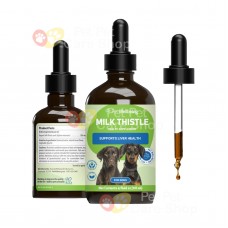 Pet Wellbeing Milk Thistle Supports Liver Health For Dogs 4oz (118ml) 狗狗奶薊排毒護肝素 4oz (118ml) [美國直送 | 平行進口]