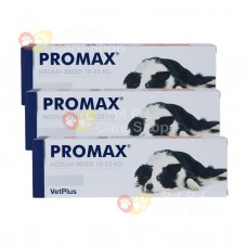 VetPlus PROMAX Paste Digestive Function Support For Dogs 10kg to 25kg Medium Breed 18ml 益生菌有幫助寵物的消化功能中型狗 10kg至25kg 18ml牙膏裝 [英國直送 | 平行進口]