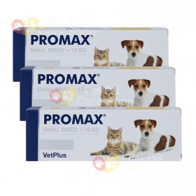 VetPlus PROMAX Paste Digestive Function Support For Cats and Dogs Below 10kg Small Breed 9ml 益生菌有幫助寵物的消化功能小型貓狗 10kg以下 9ml牙膏裝 [英國直送 | 平行進口] 最佳使用日期 2025-08