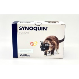VetPlus Synoquin For Cats 90 Capsules 舒骼健 貓貓關節補給品  90粒 膠囊裝 (貓貓適用) [英國直送 | 平行進口] 