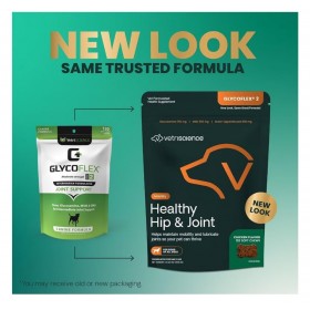 VetriScience Healthy Hip & Joint GlycoFlex II for Dogs 120 Soft Chews 狗狗2級健康關節保健咀嚼零食粒120粒 [美國直送 | 平行進口] 