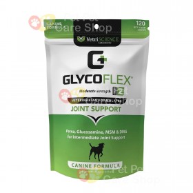 VetriScience Healthy Hip & Joint GlycoFlex II for Dogs 120 Soft Chews 狗狗2級健康關節保健咀嚼零食粒120粒 [美國直送 | 平行進口] [最佳使用日期已過]
