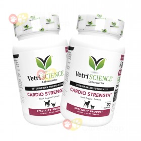 VetriScience Vetri Cardio Strength 90 Capsules For Dogs and Cats 心臓補健品 90粒膠囊 (貓狗適用) [美國直送 | 平行進口] 