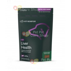 VetriScience Vetri Liver Health For Dogs Chicken Flavor 60 Soft Chews 狗狗保肝補充品雞味咀嚼零食粒60粒裝 [美國直送 | 平行進口]