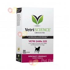 VetriScience Vetri SAMe 225mg For Dogs 13lbs and up 30 tablets 狗狗肝臟補充品 225mg 13磅體重或以上適用30粒裝 [美國直送 | 平行進口]