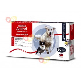 Vetz Petz Antinol Rapid Dogs 90 Capsules 安適得加強版狗狗天然青口油關節精華 90粒 [紐西蘭製造] 最佳使用日期 2027-03