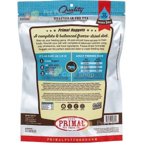 Primal Grain Free Raw Freeze Dried Cat Food Rabbit Formula 生肉冷凍脫水貓糧兔肉配方14oz [美國直送 | 平行進口]