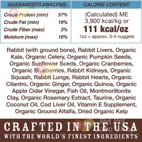 Primal Grain Free Raw Freeze Dried Cat Food Rabbit Formula 生肉冷凍脫水貓糧兔肉配方14oz [美國直送 | 平行進口]
