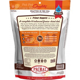 Primal Grain Free Raw Freeze Dried Dog Food Beef Formula 生肉冷凍脫水狗糧牛肉配方14oz [美國直送 | 平行進口]