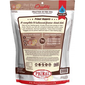 Primal Grain Free Raw Freeze Dried Dog Food Pork Formula 生肉冷凍脫水狗糧豬肉配方14oz [美國直送 | 平行進口]