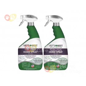 Vet’s Best Flea and Tick Home Spray Cat 全天然家居殺蚤貓貓噴霧 32oz 貓貓適用 [美國直送 | 平行進口]